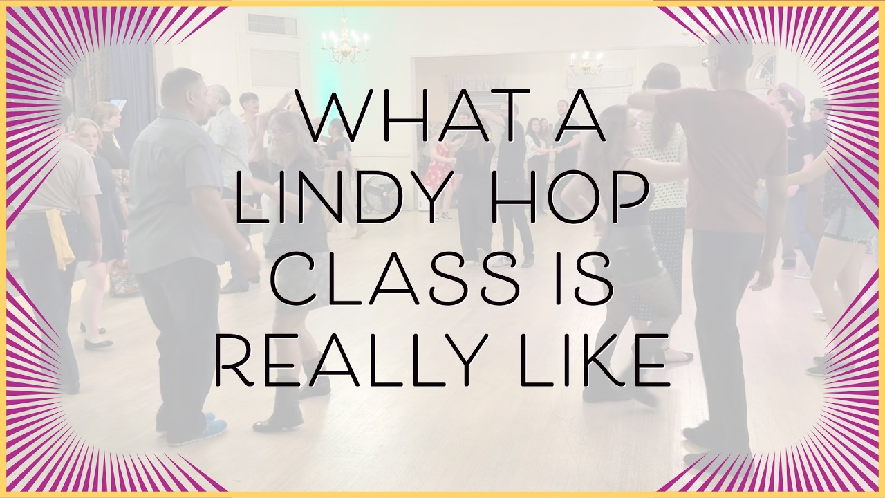 Peek Inside a Beginning Lindy Hop Lesson