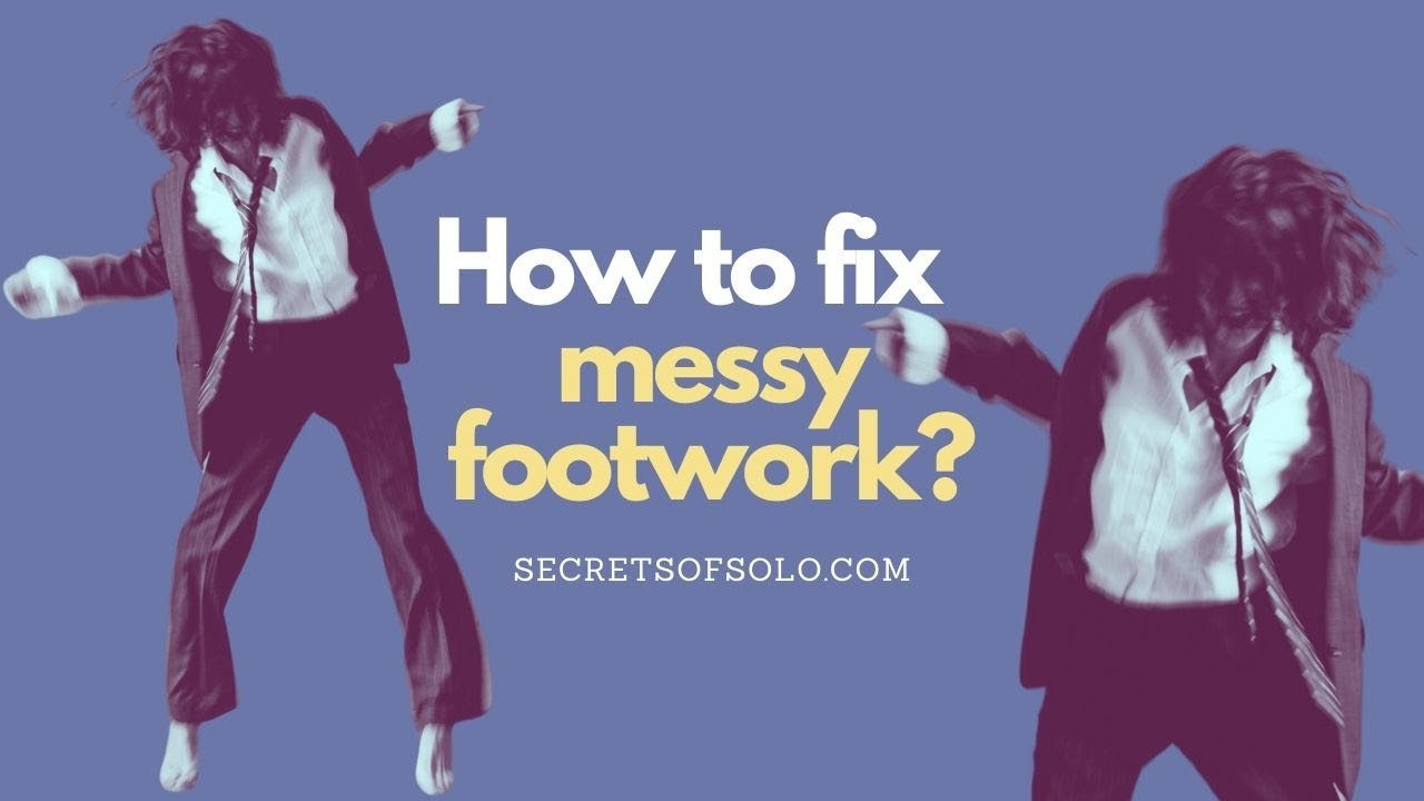 How to fix messy footwork in jazz dance?