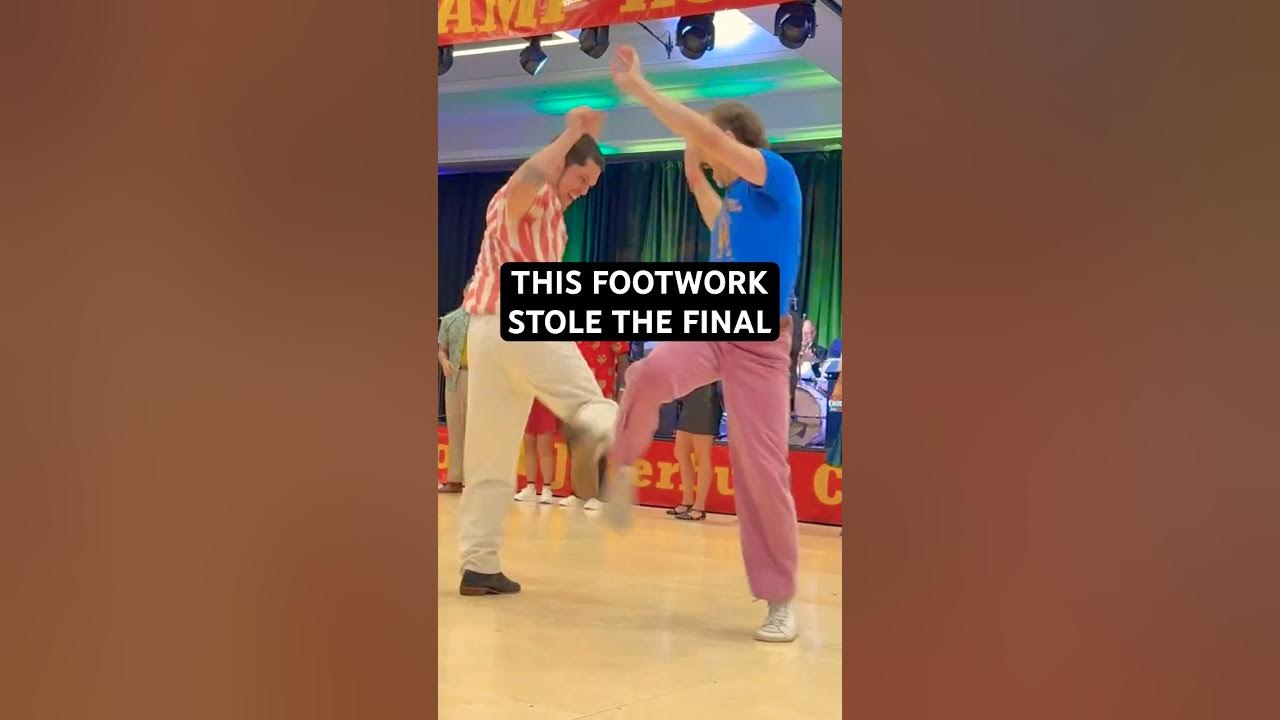 PLAYFUL Footwork - Winner Spencer & Sebastian 🏆  | Amateur Lindy Finals 2025