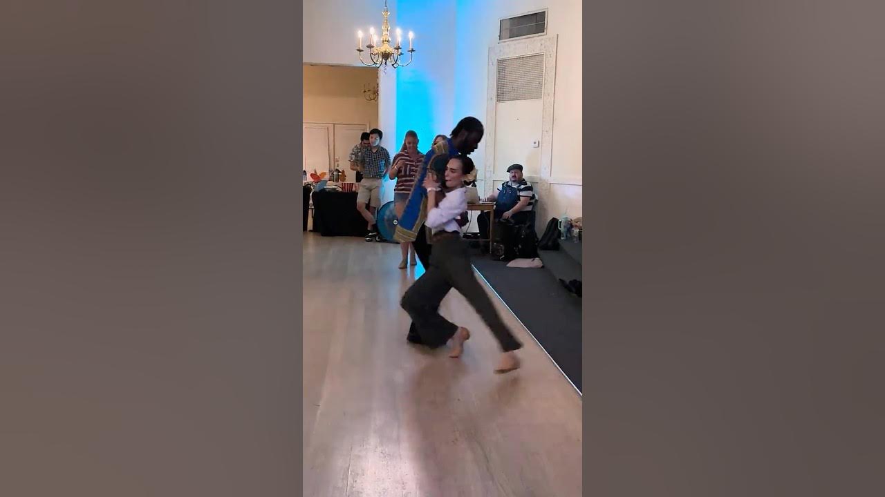 Julie Roman and Chiadi at SWINGdepenDANCE 2025