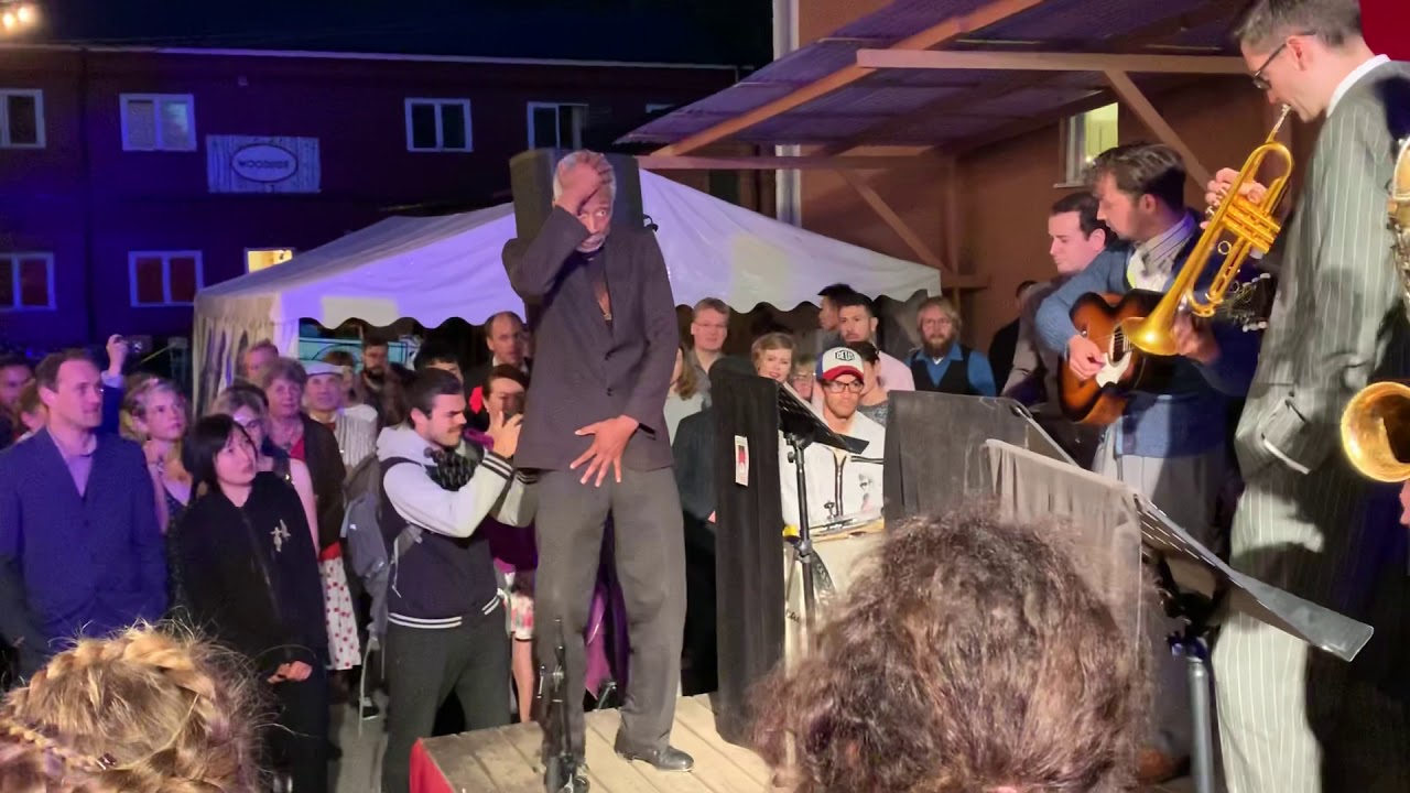 Herräng 2019: Chester Whitmore tap dancing, Sweden