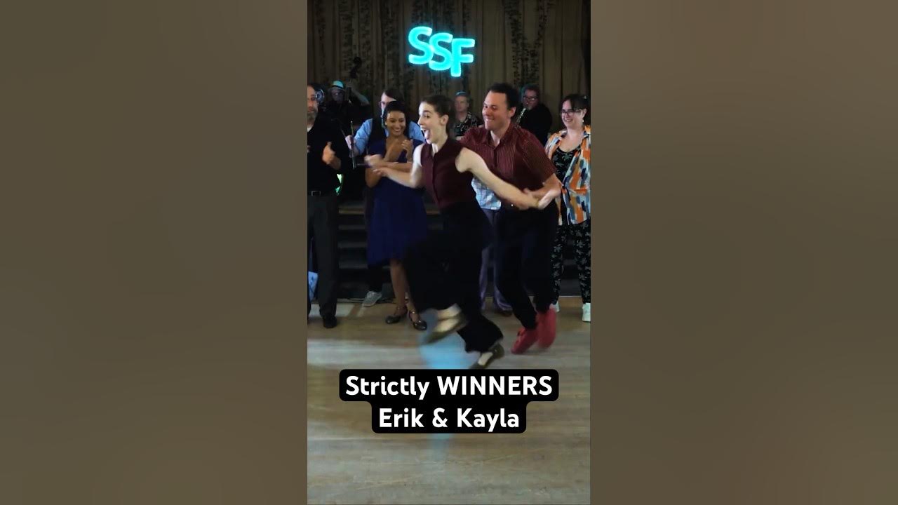 WINNERS Erik + Kayla - Strictly Lindy Hop Competition - Summer Swing Fest