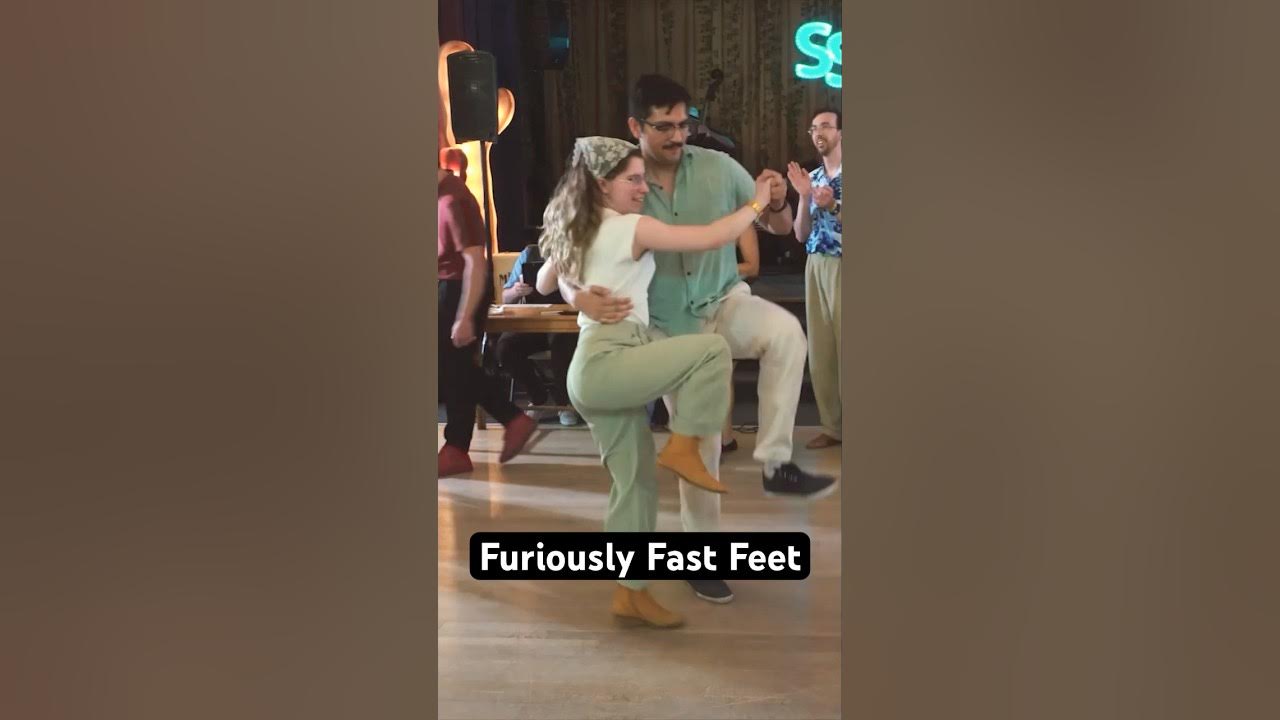 Fast Feet ⚡️ Isaac & Sarah - Strictly Competition - Summer Swing Fest